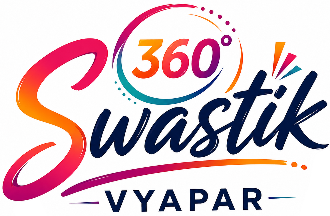 Swastik 360° Vyapar - Logo