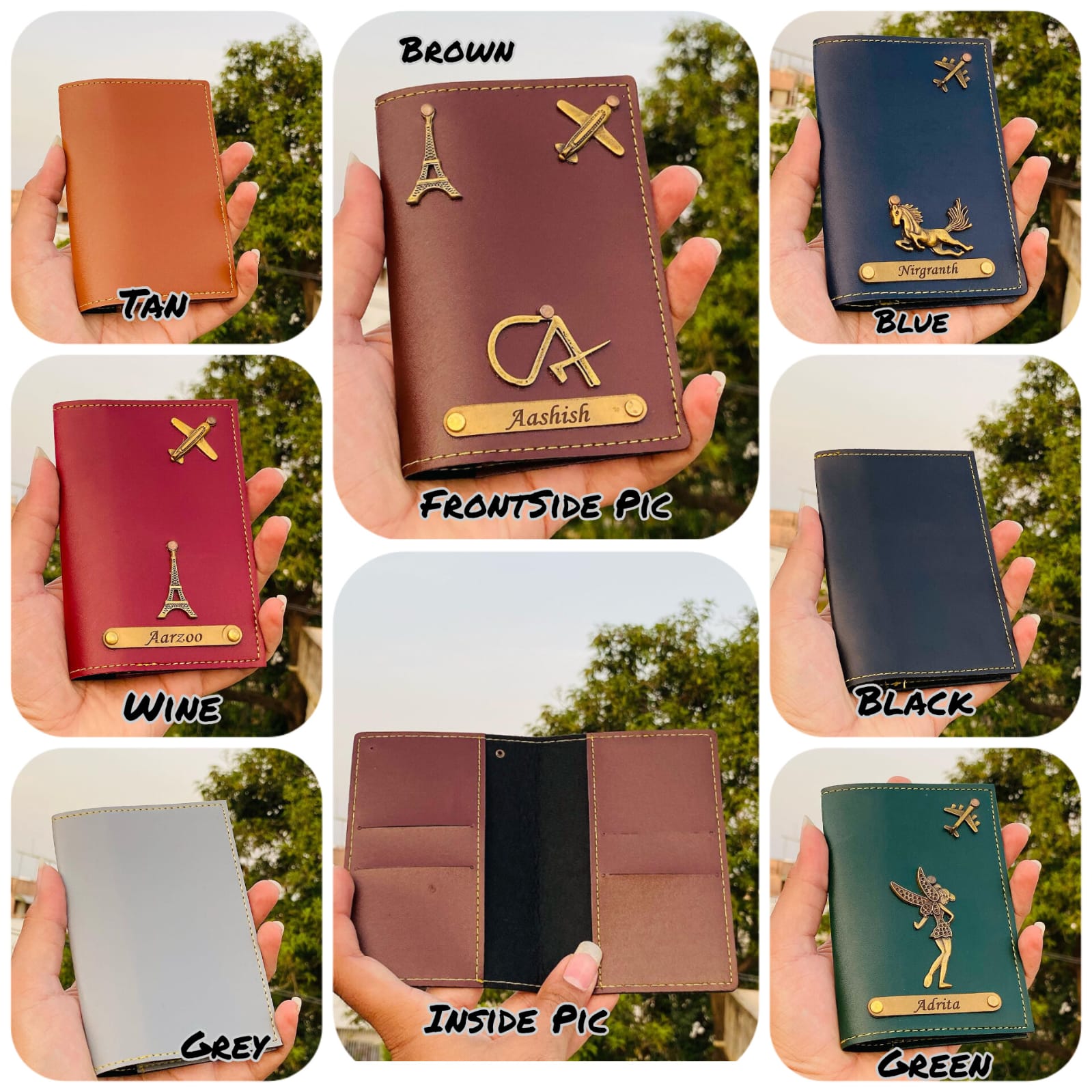 Customized Passport Cover - Image 2